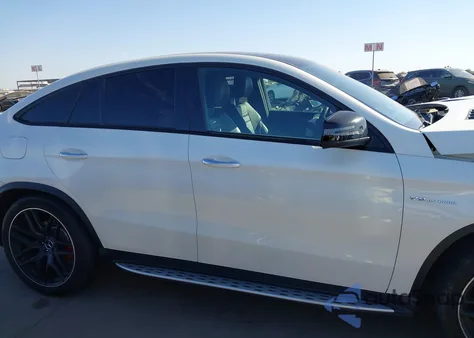 2019 Mercedes-Benz Amg Gle 63 Coupe S 4Matic z USA, uszkodzony, nr VIN 4JGED7FB4KA146941